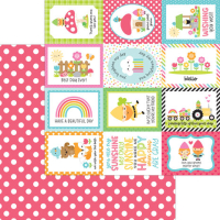 Doodlebug Design Over The Rainbow 12x12 Inch Paper Pack (7994) (842715079946)